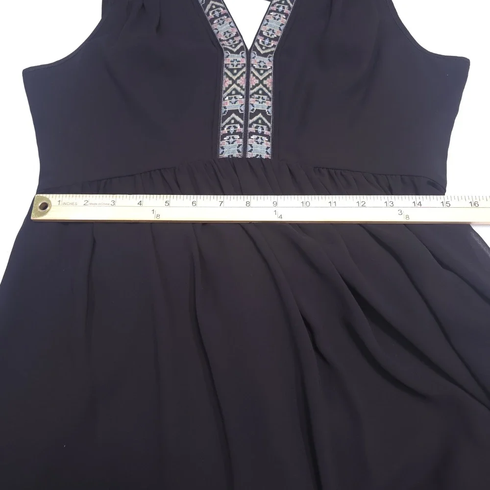 BCBG Womens Dress Sheer‎ Sz 8 Sleeveless Romantic Soft Dainty Soft Girl